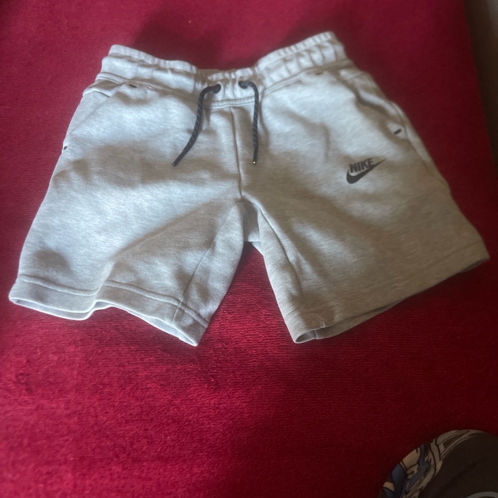 Nike Light Gray Athletic Shorts